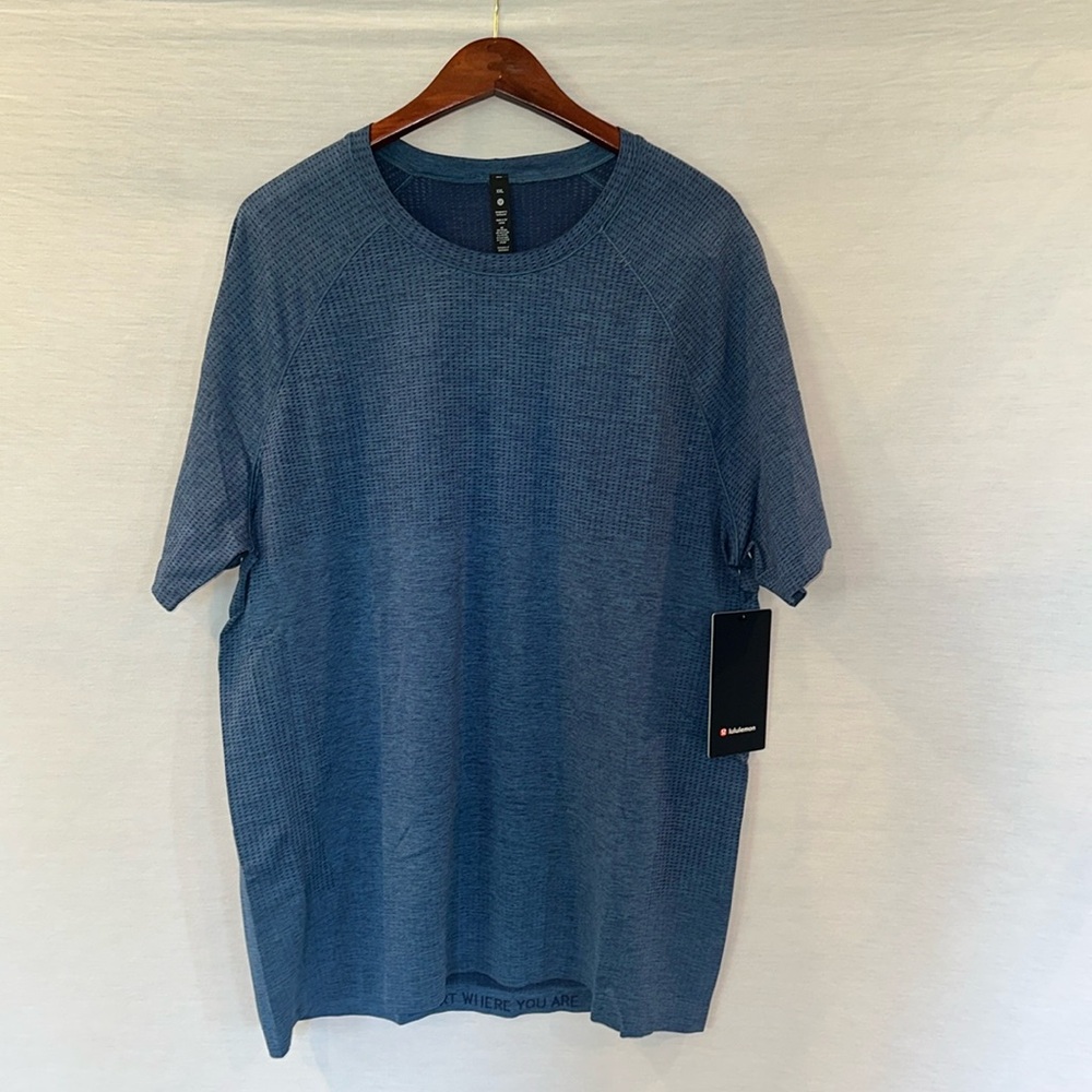 Dark Blue Lululemon Short Sleeve